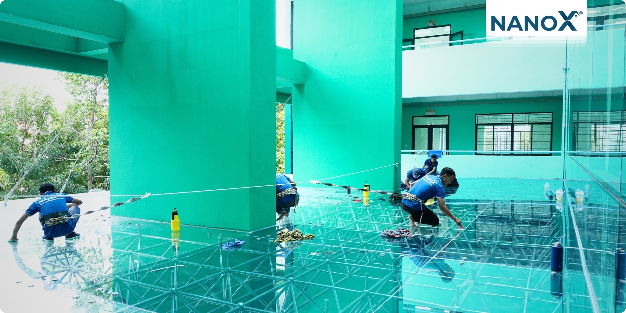 Trường Cao đẳng Lý Tự Trọng 6 Dán phim cách nhiệt trường Cao đẳng Lý Tự Trọng