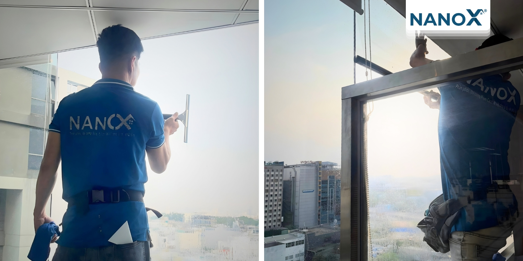 Dan phim cach nhiet van phong blue sky tower 4