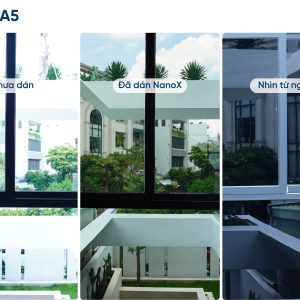 Hình ảnh thi công thực tế mã phim nhà kính NanoX A5