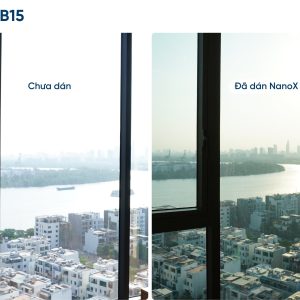 Hình ảnh thi công thực tế mã phim NanoX B15