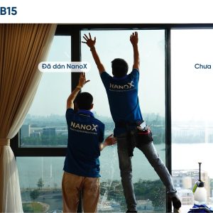 Hình ảnh thi công thực tế mã phim NanoX B15