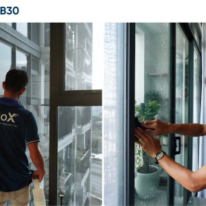 NanoX B30 Hình ảnh thi công thực tế mã phim NanoX B30