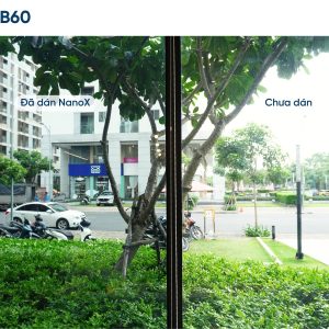 NanoX B60 Hình ảnh thi công thực tế mã phim NanoX B60