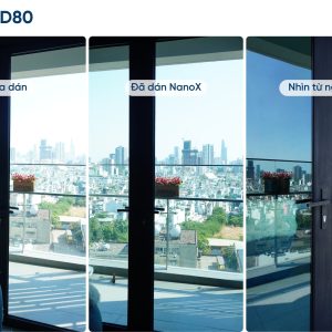 Hình ảnh thi công thực tế mã phim nhà kính NanoX D80