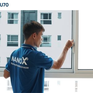 NanoX U70 Hình ảnh thi công thực tế mã phim nhà kính NanoX U70