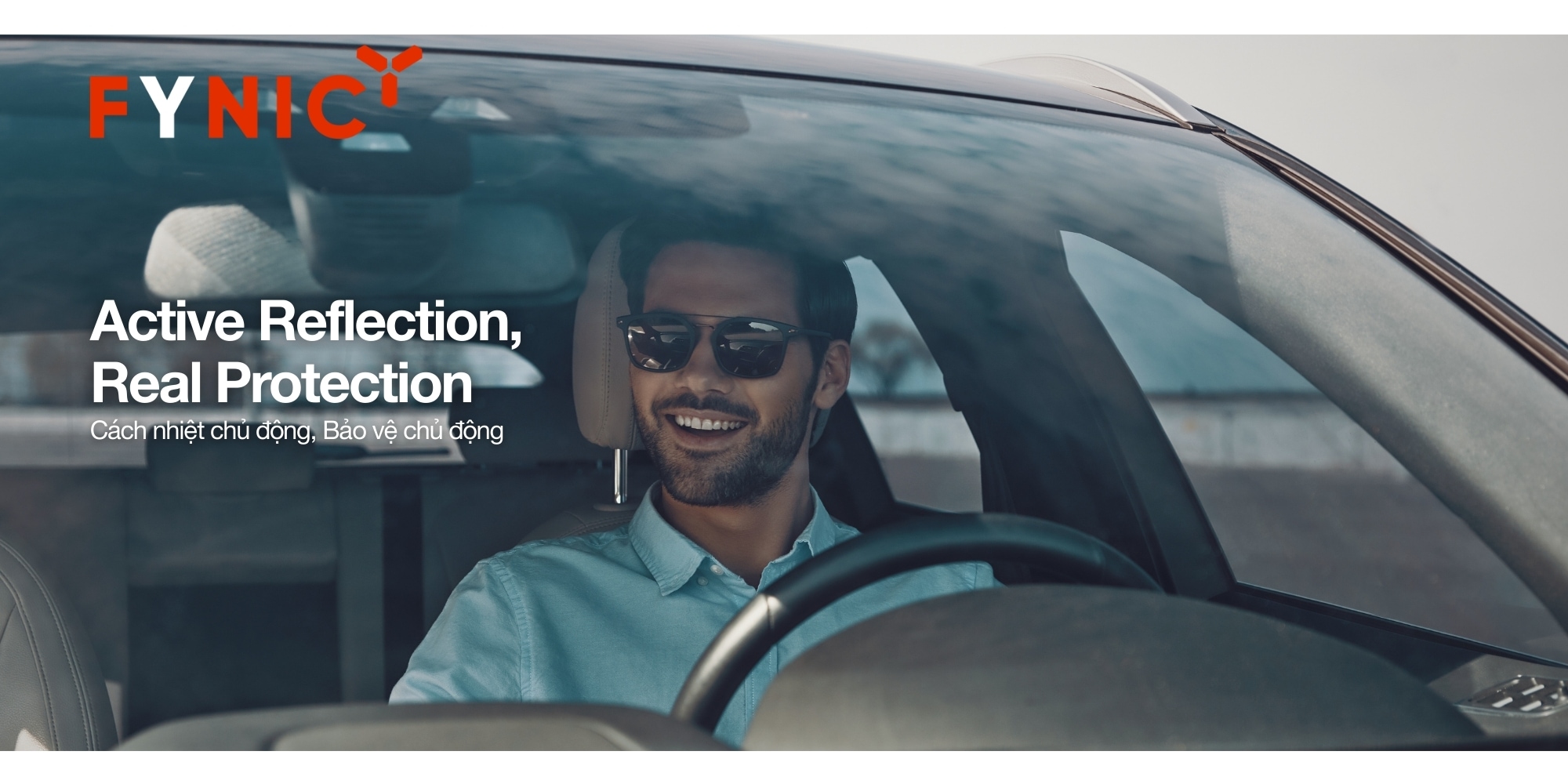 Phim cách nhiệt phún xạ kim loại FYNIC nổi bật với công nghệ Shutter RadiantX độc quyền