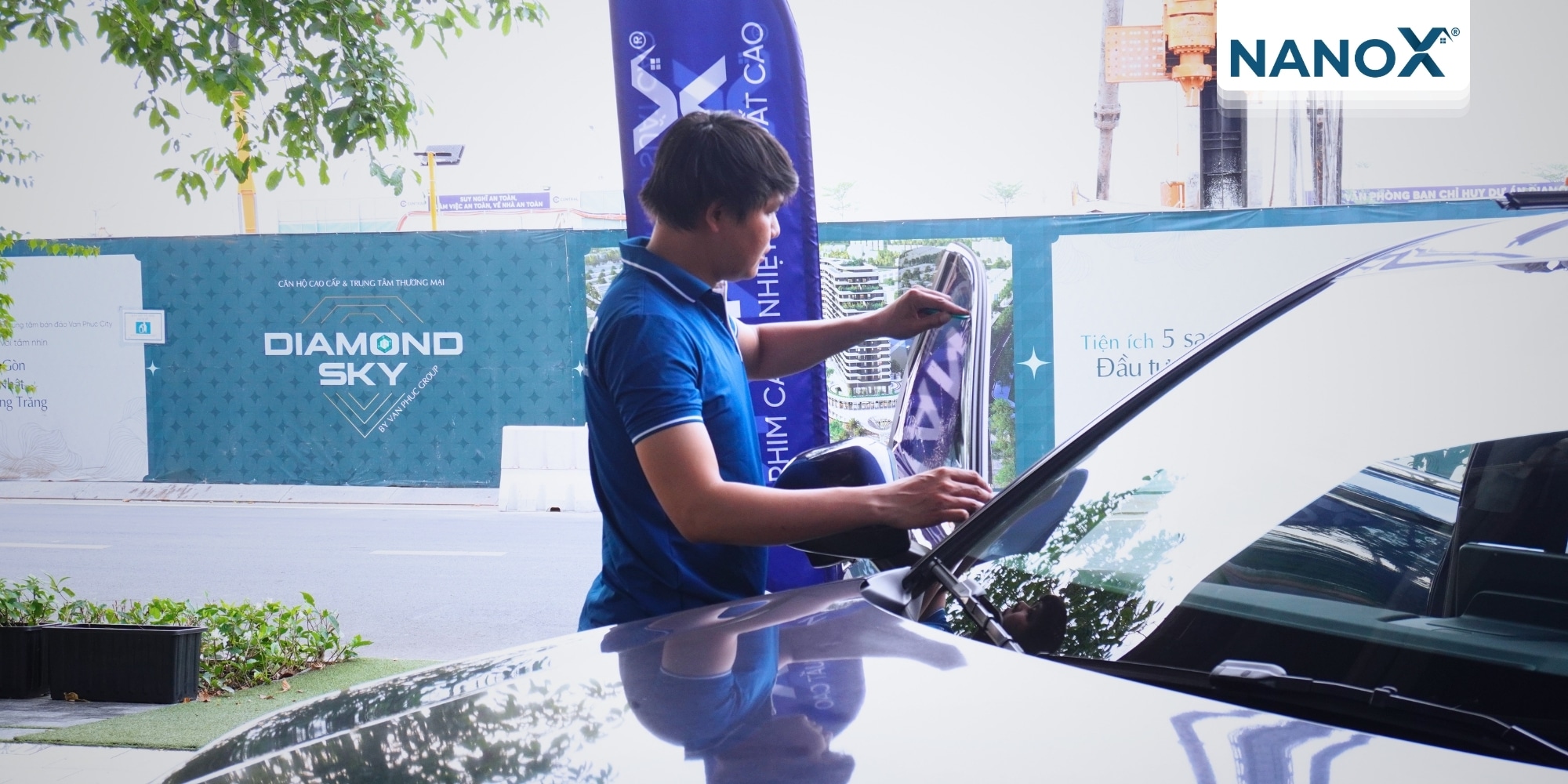 trai nghiem khach hang dan phim cach nhiet oto Honda CR V 2