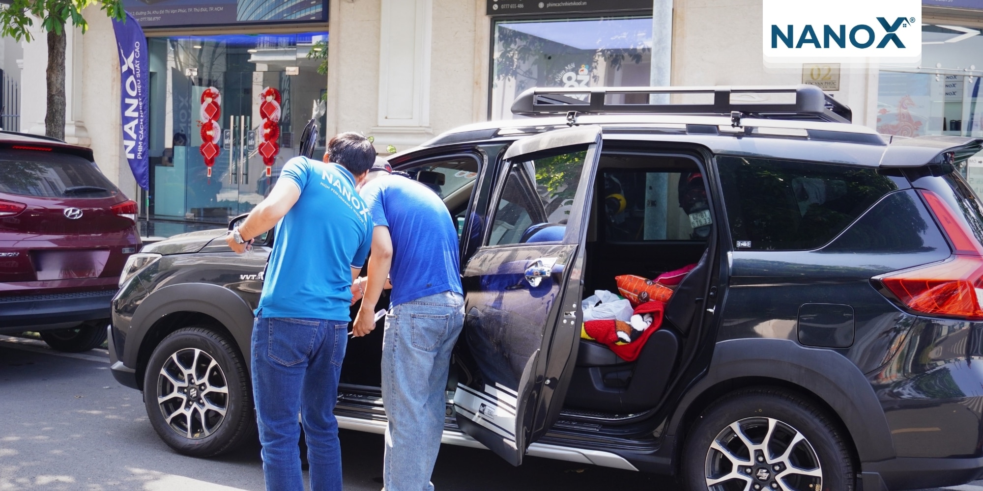 trai nghiem khach hang dan phim cach nhiet oto suzuki xl7 2