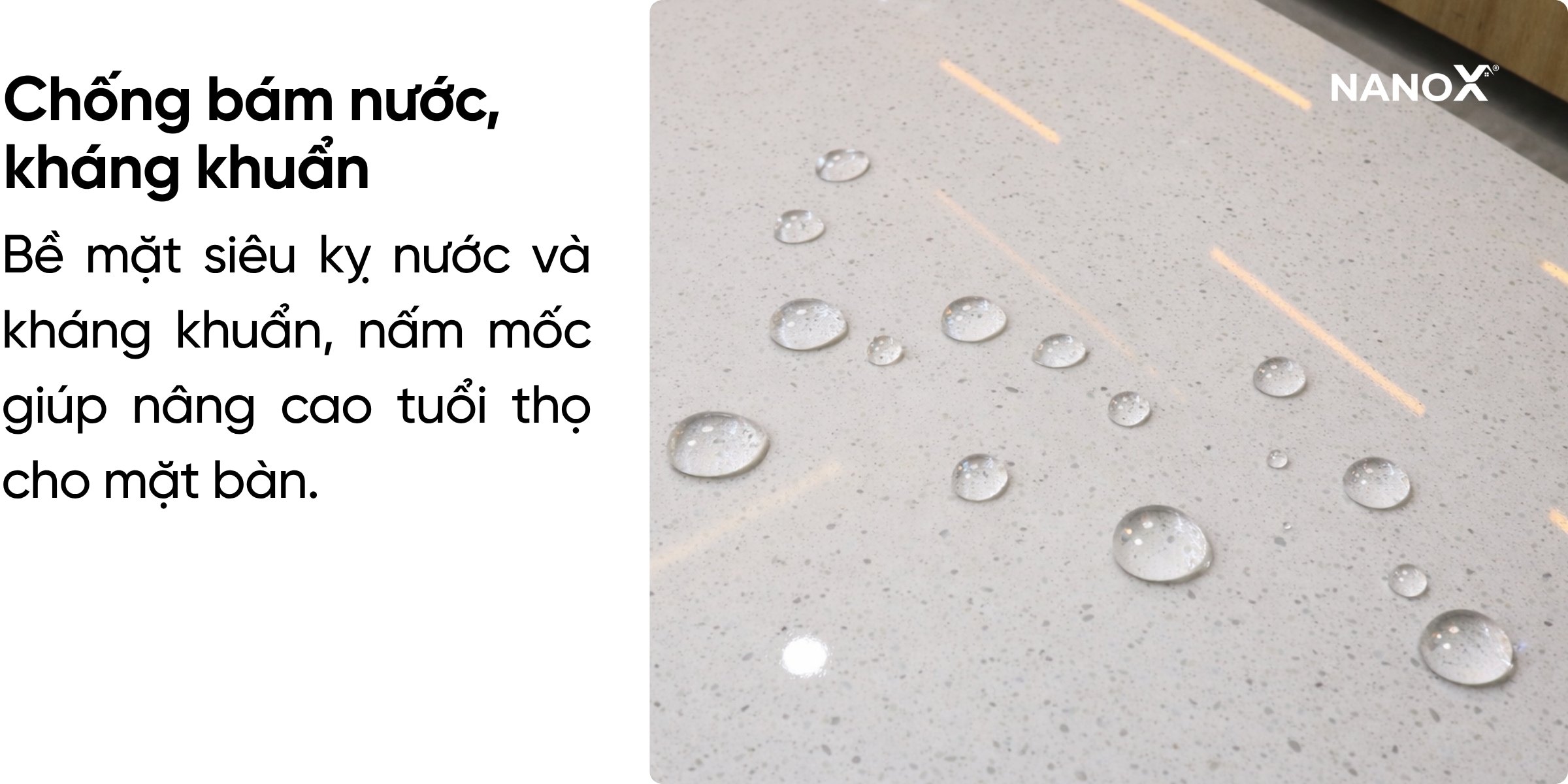 Phim bảo vệ nội thất nhà ở PPF NanoX sở hữu bề mặt “hiệu ứng lá sen” siêu kỵ nước