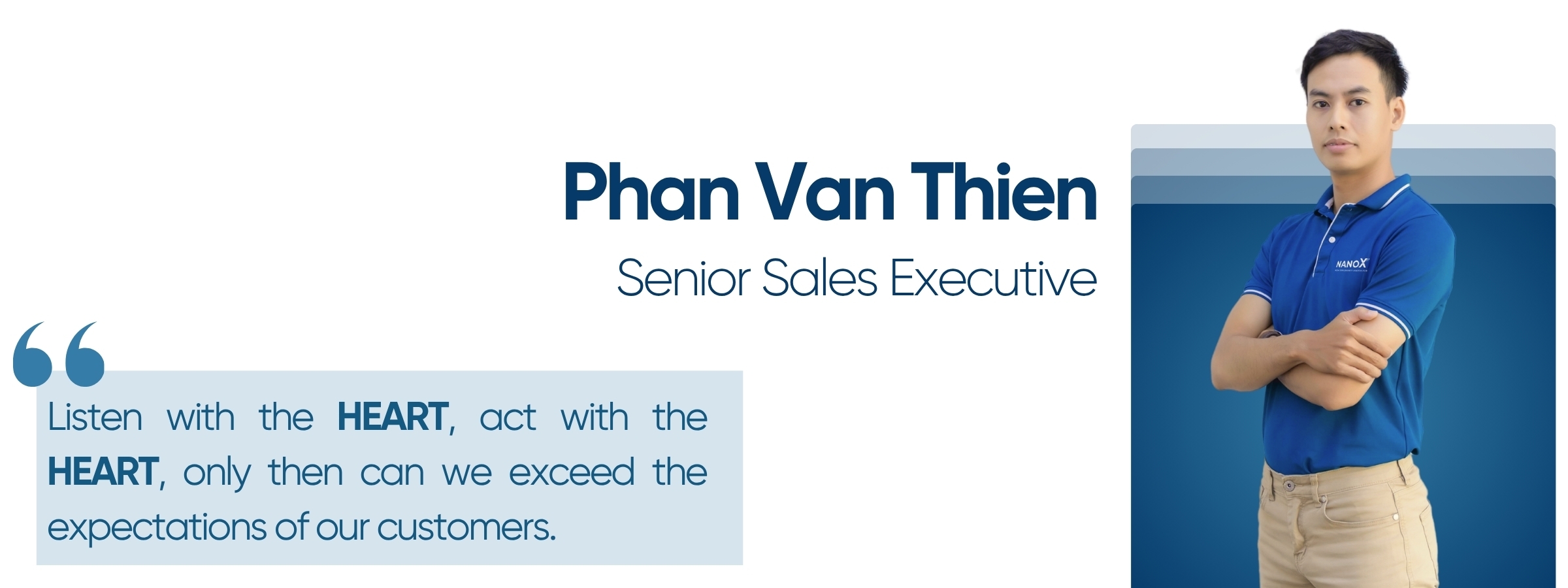The Dedicated Team of NanoX 5 chuyen vien kinh doanh cao cap phan van thien
