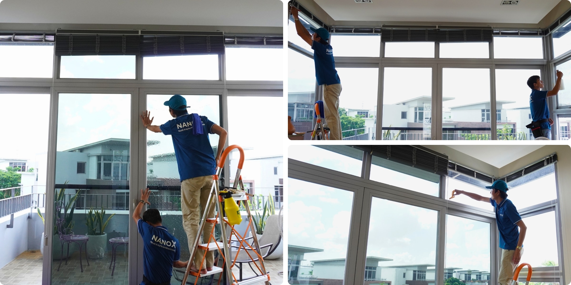 Phim cách nhiệt nhà kính NanoX B15 21 Khách hàng dán phim cách nhiệt NanoX B15 tại biệt thự Riviera Cove