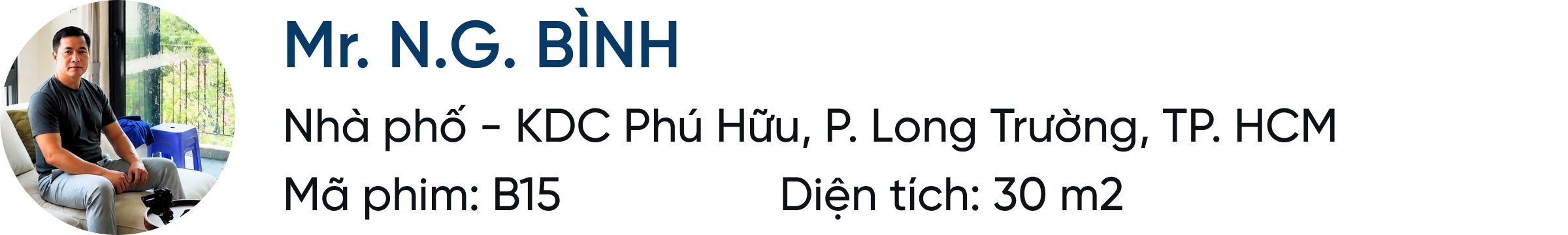 Khách hàng dán phim cách nhiệt NanoX B15 tại nhà phố KDC Phú Hữu