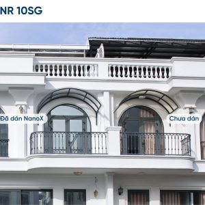 Hình ảnh thi công thực tế mã phim nhà kính NanoX NR 10SG