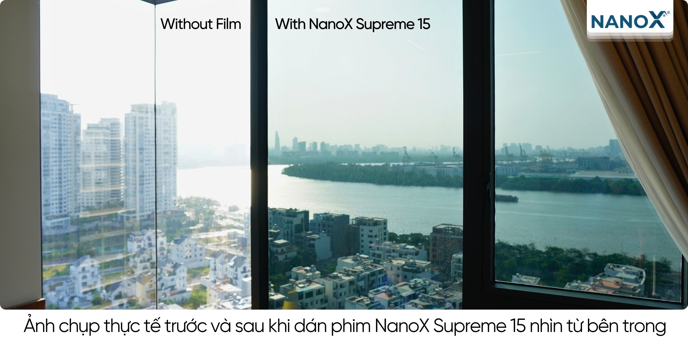 NanoX Supreme 15 giảm chói nắng hiệu quả