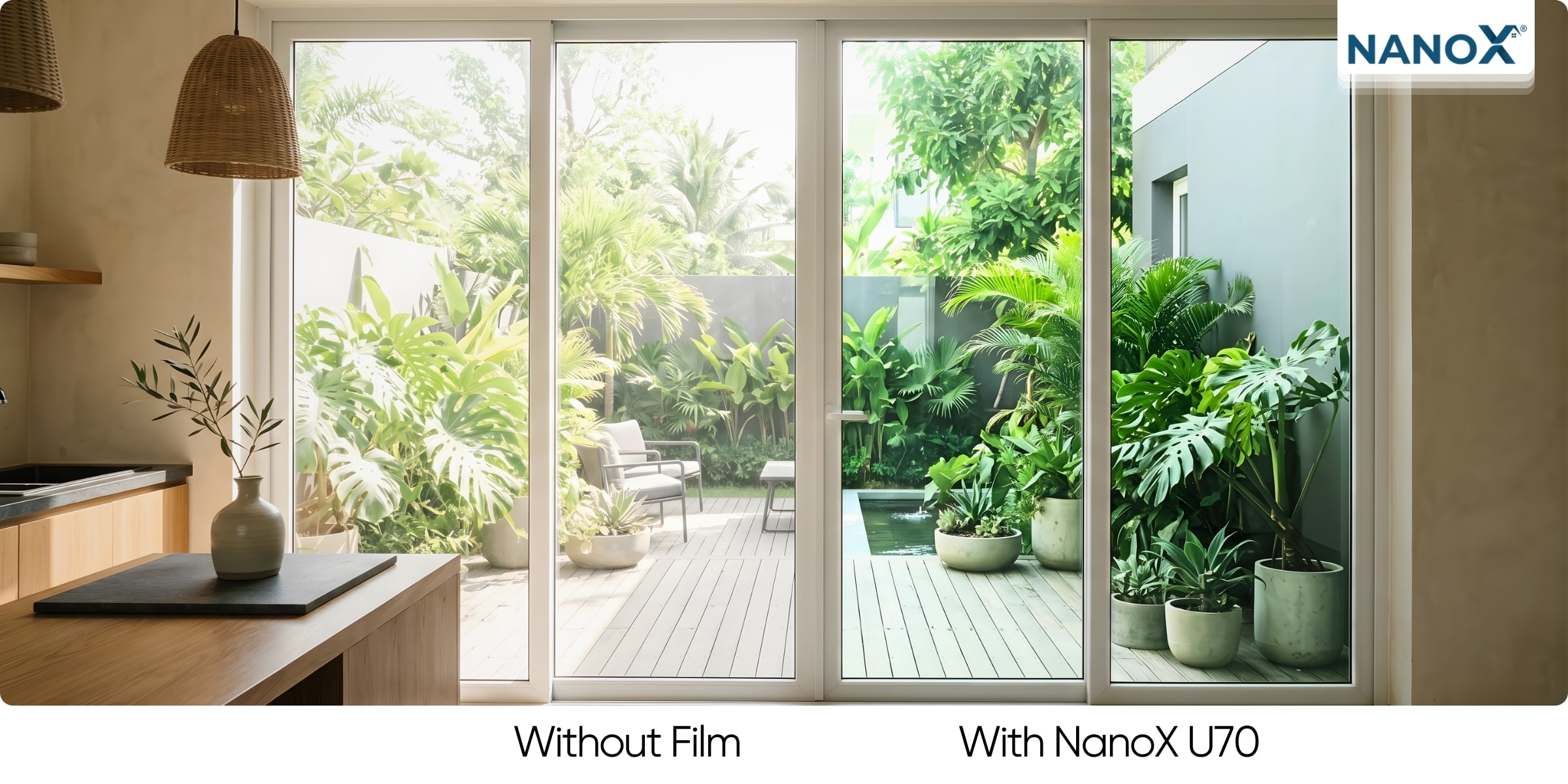 NanoX U70 sở hữu độ xuyên sáng cao đến 75%