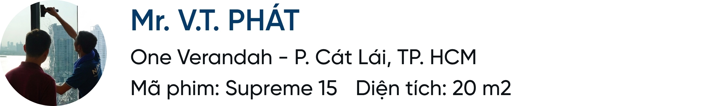 Đánh giá khách hàng Mr Phát One Verandah