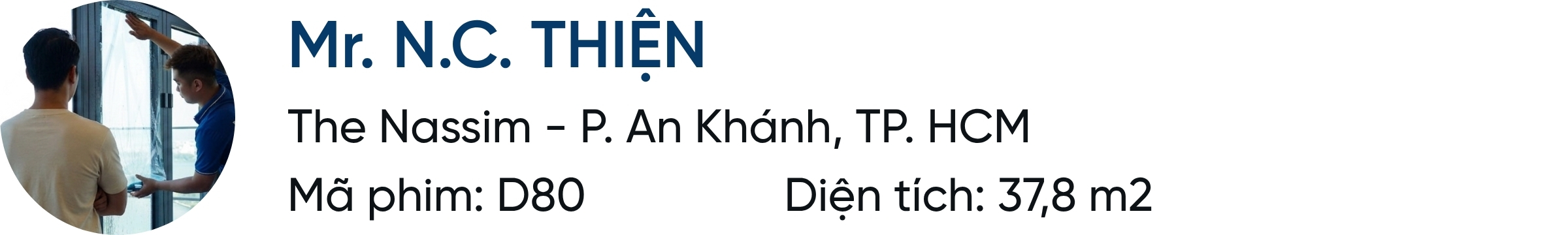 Đánh giá khách hàng Mr Thiện The Nassim