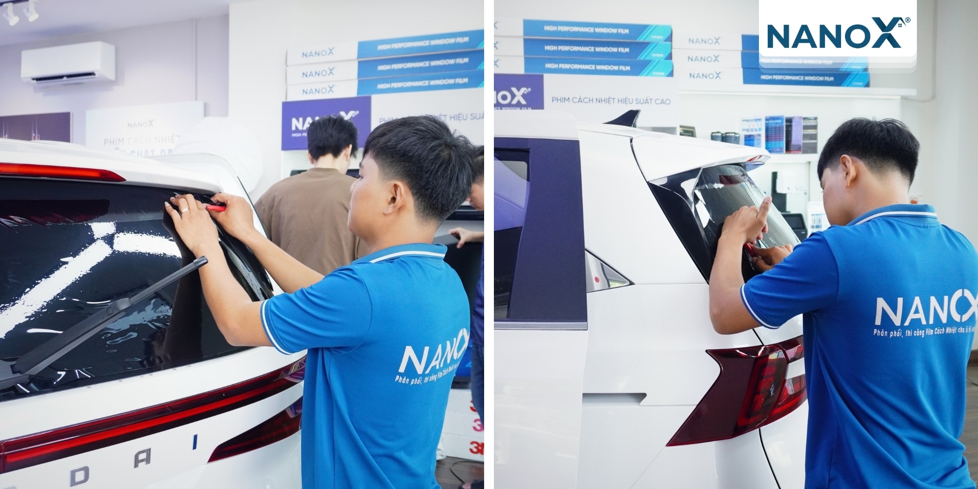 trai nghiem khach hang dan phim cach nhiet oto Hyundai Custin 4