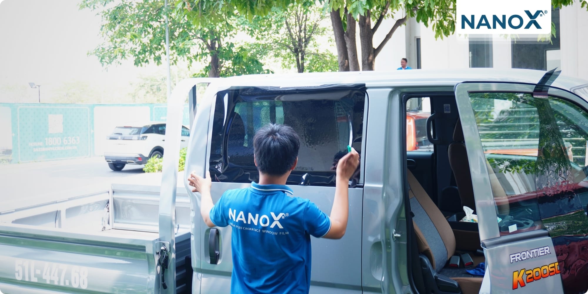 Anh Định - Dán phim xe tải Kia Frontier K200 SD 3 trai nghiem khach hang dan phim cach nhiet xe tai Kia Frontier K200 SD 2