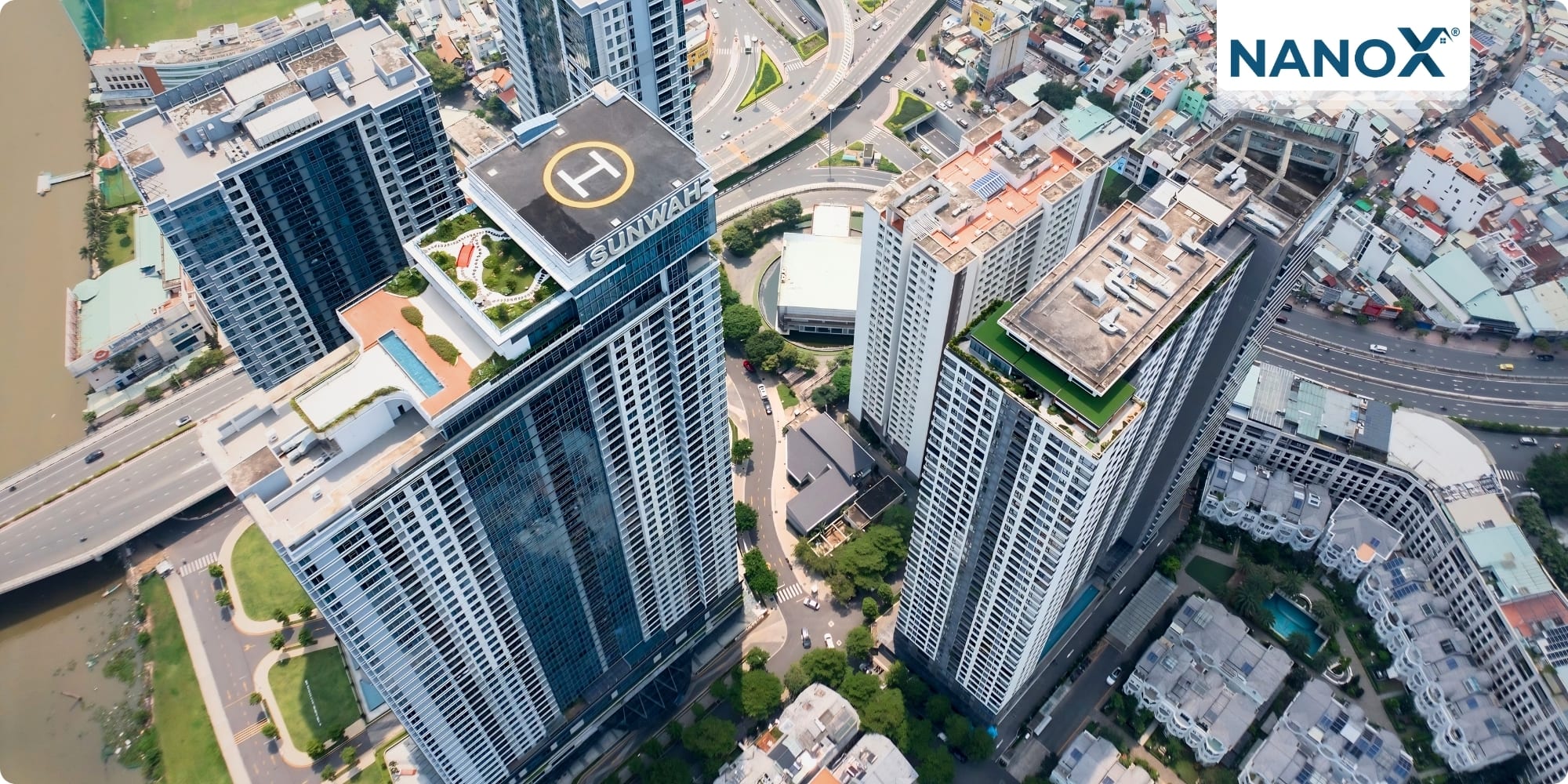 Căn hộ Saigon Pearl 1 Dán phim cách nhiệt căn hộ Saigon Pearl