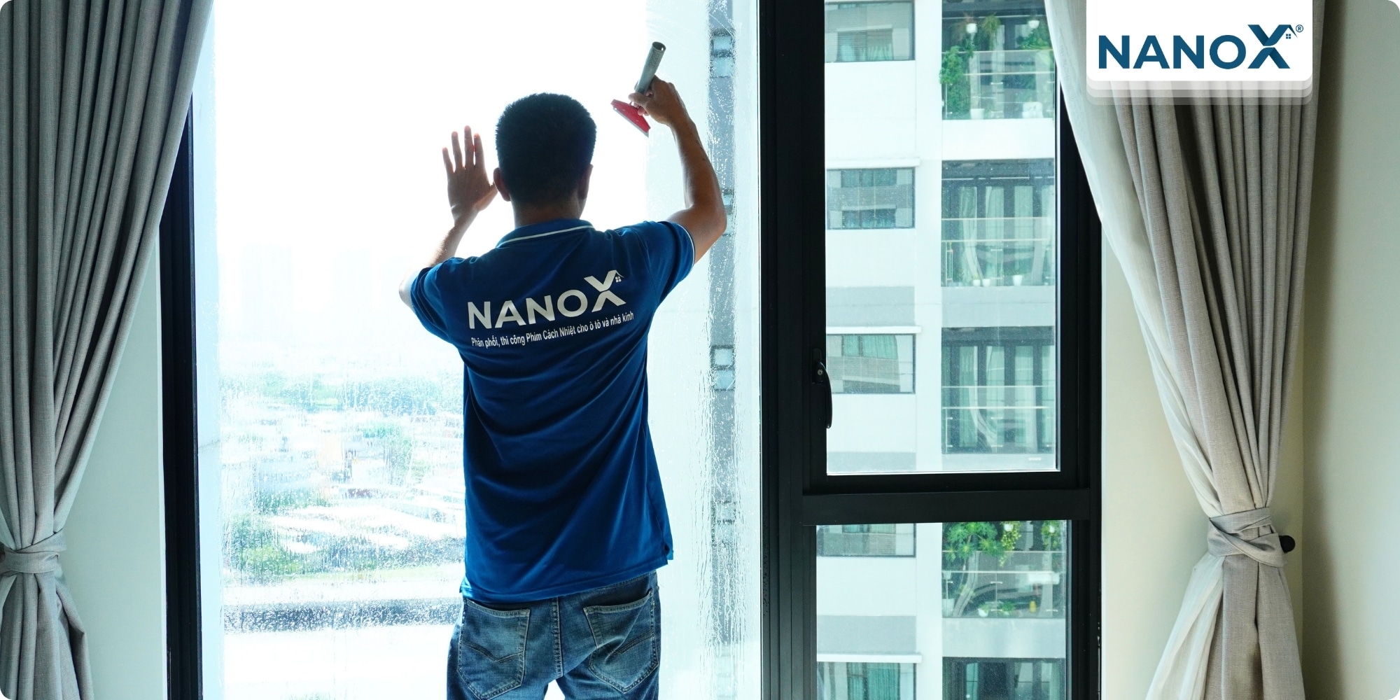 Căn hộ Zenity 7 Dán phim cách nhiệt căn hộ Zenity
