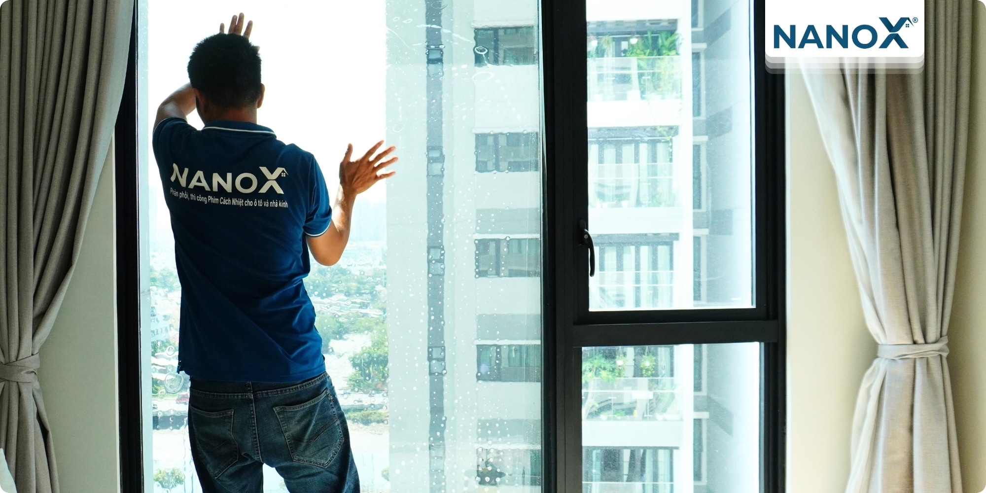 Căn hộ Zenity 8 Dán phim cách nhiệt căn hộ Zenity