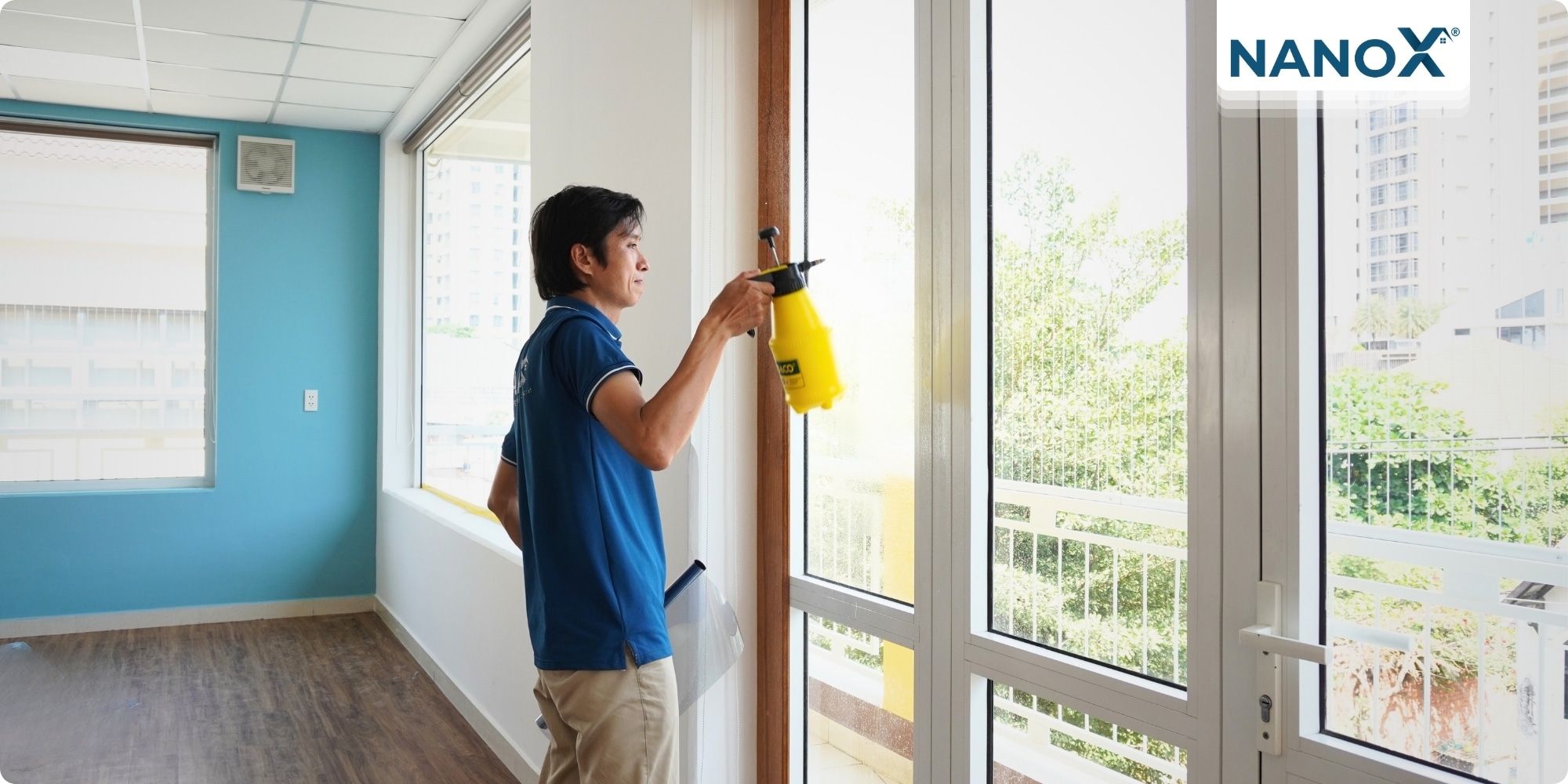Dán phim cách nhiệt trường mầm non Tương Lai