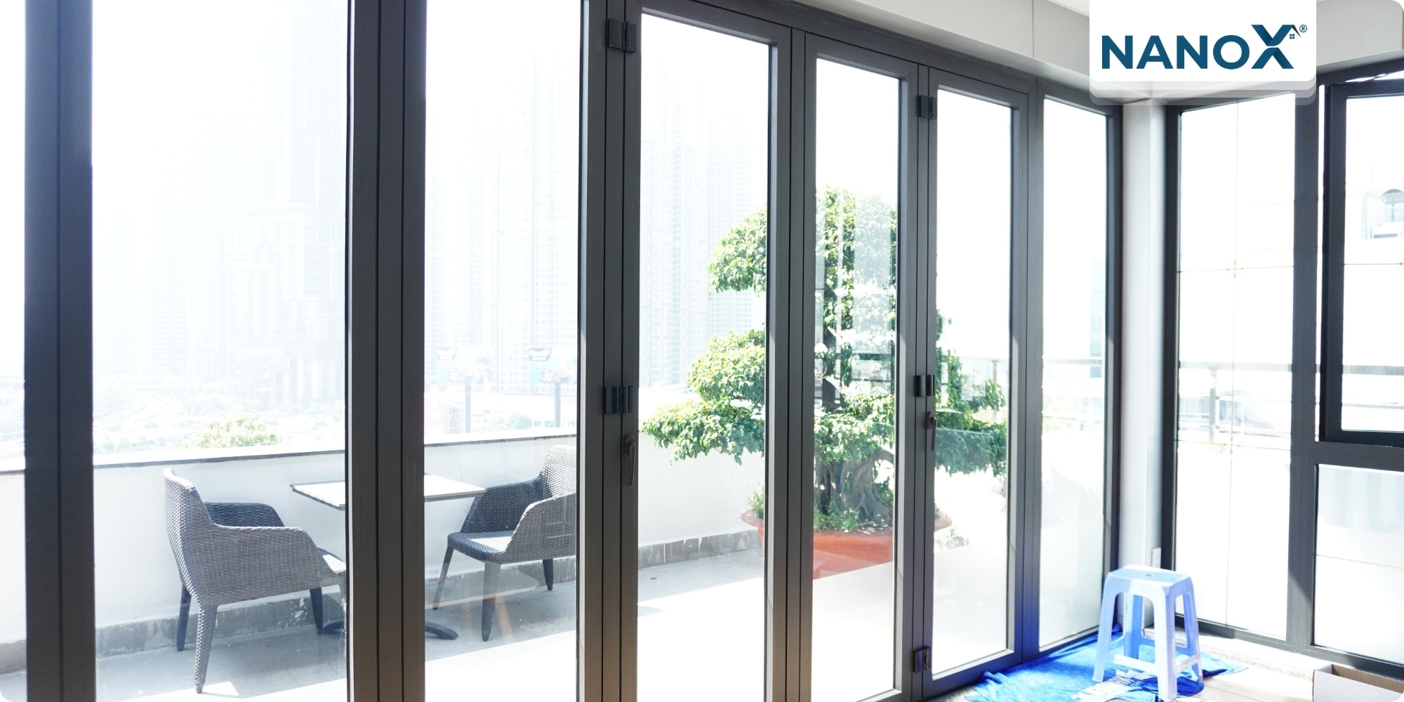 Dán phim cách nhiệt toà nhà văn phòng ASG Building
