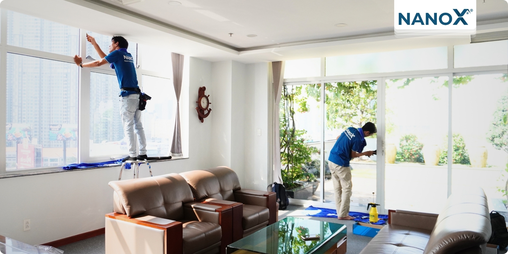 Dán phim cách nhiệt toà nhà văn phòng ASG Building