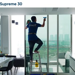 Hình ảnh thi công thực tế mã phim cách nhiệt nhà kính NanoX Supreme 30