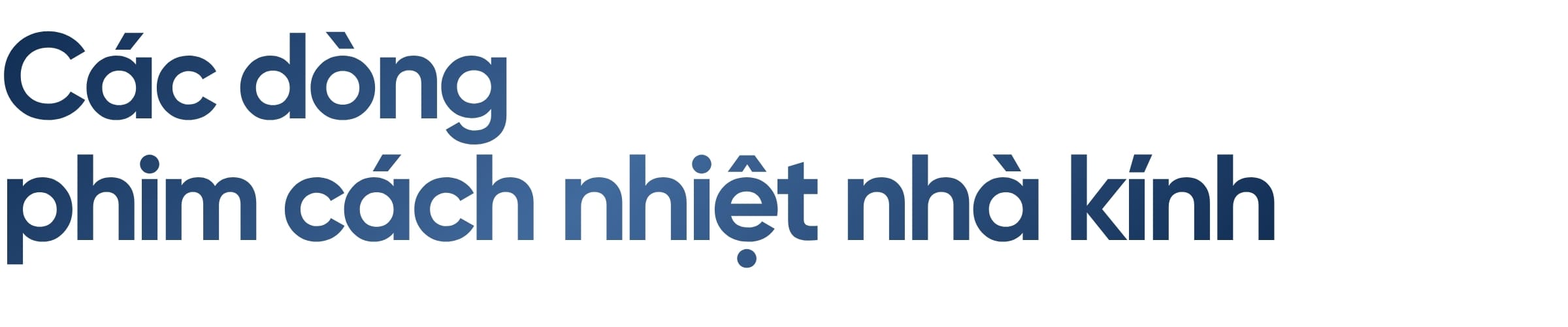Các dòng phim cách nhiệt nhà kính NanoX