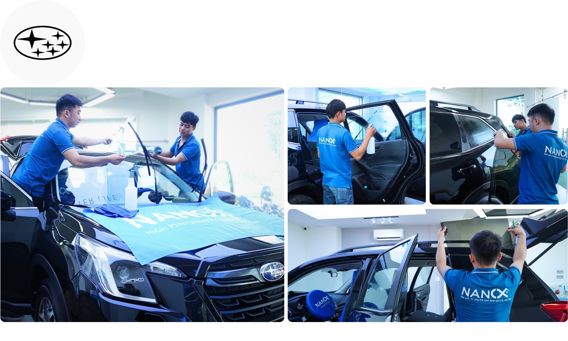 Dán film cách nhiệt xe ô tô Subaru