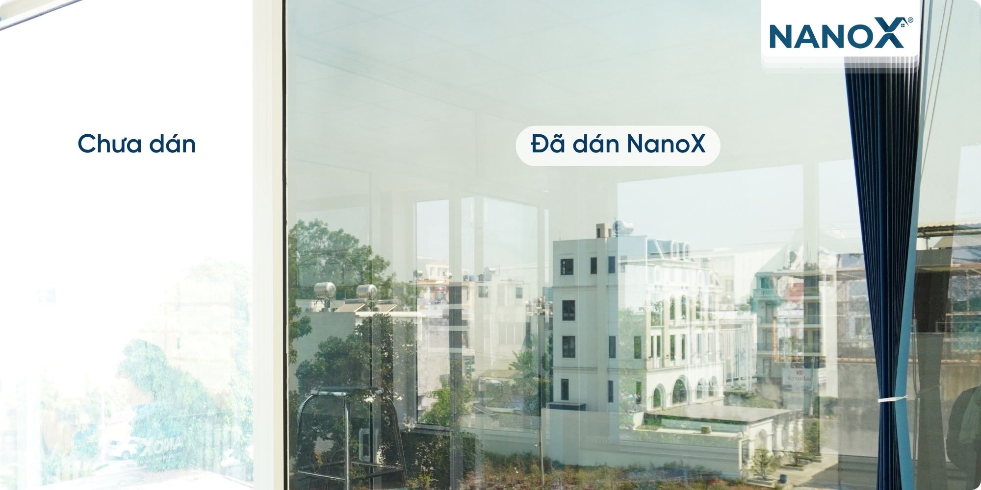 Dán phim cách nhiệt nhà phố phường Thới An TP.HCM