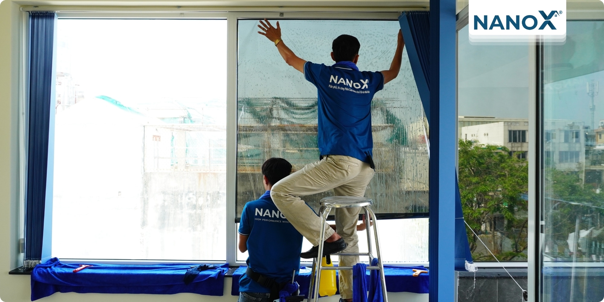 Dán phim cách nhiệt nhà phố phường Thới An TP.HCM