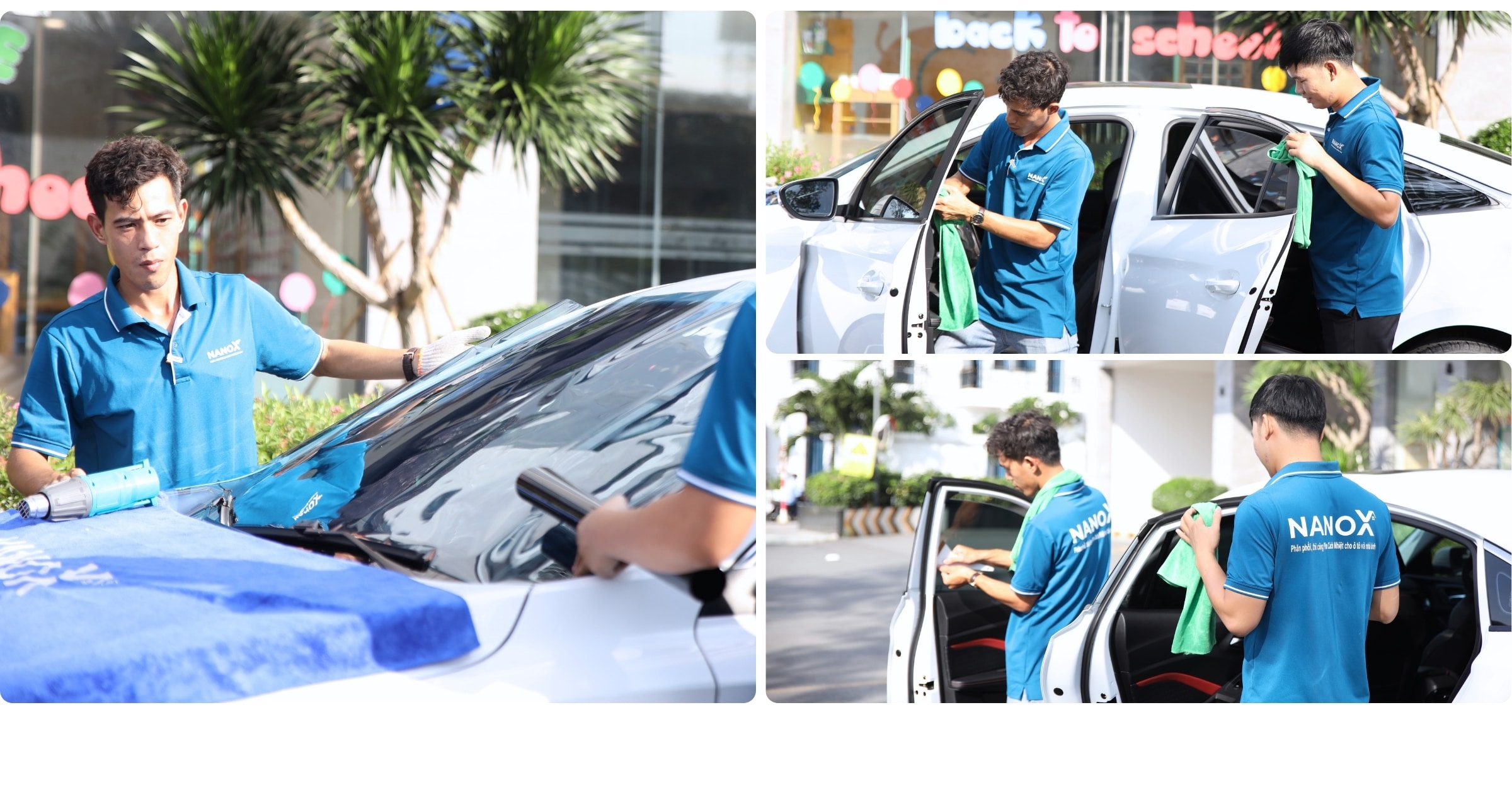 Dán phim cách nhiệt ô tô MG5