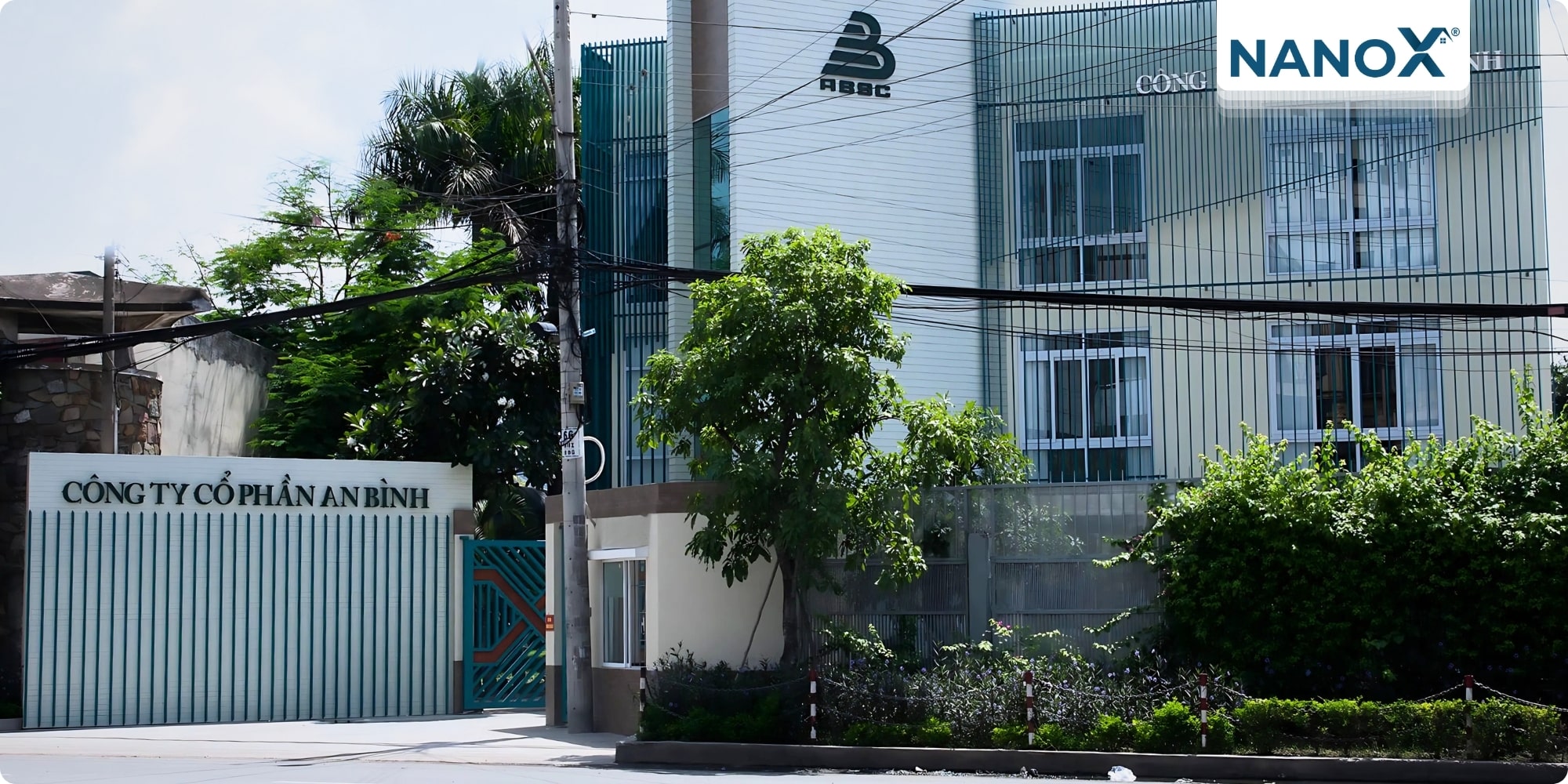 Văn phòng công ty An Bình 1 Dán phim cách nhiệt văn phòng công ty an bình
