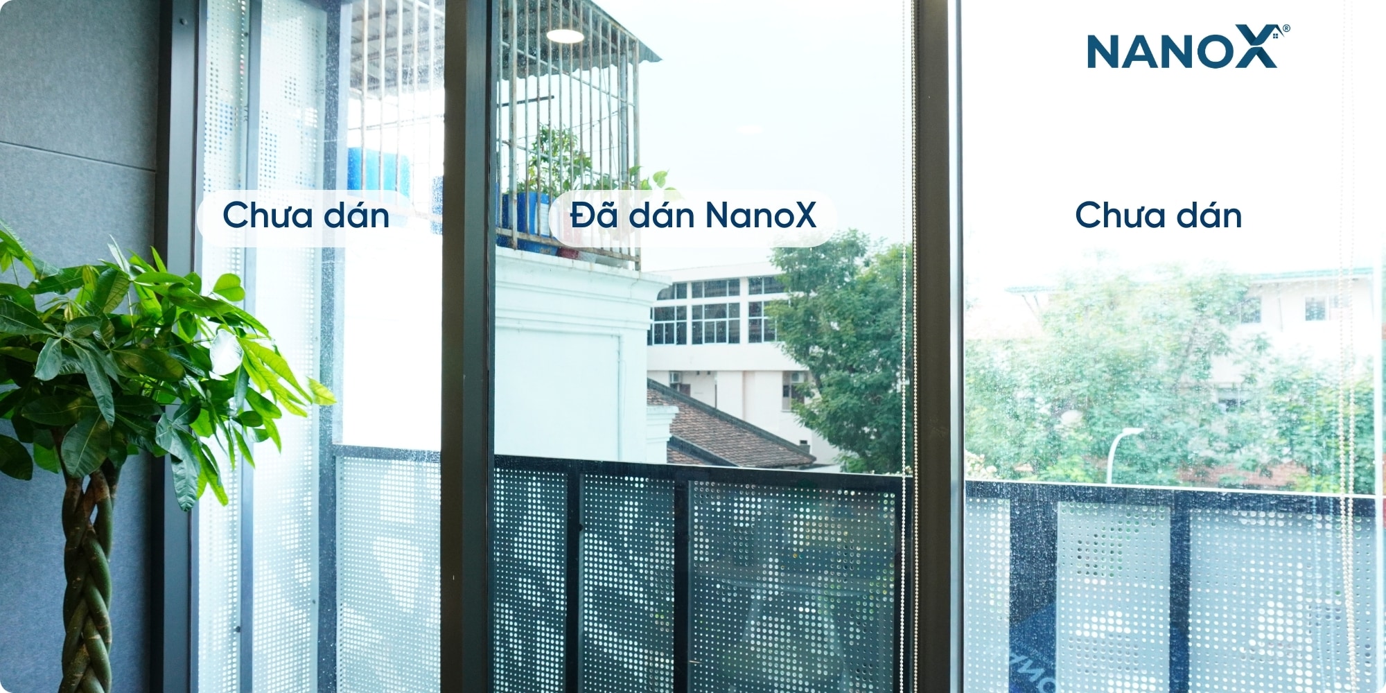 Dán phim cách nhiệt văn phòng công ty bảo hiểm Generali