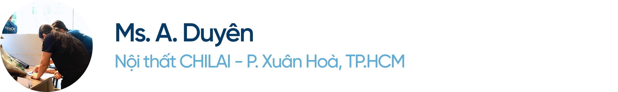 Khách hàng Ms Duyên dán cửa kính chống nắng