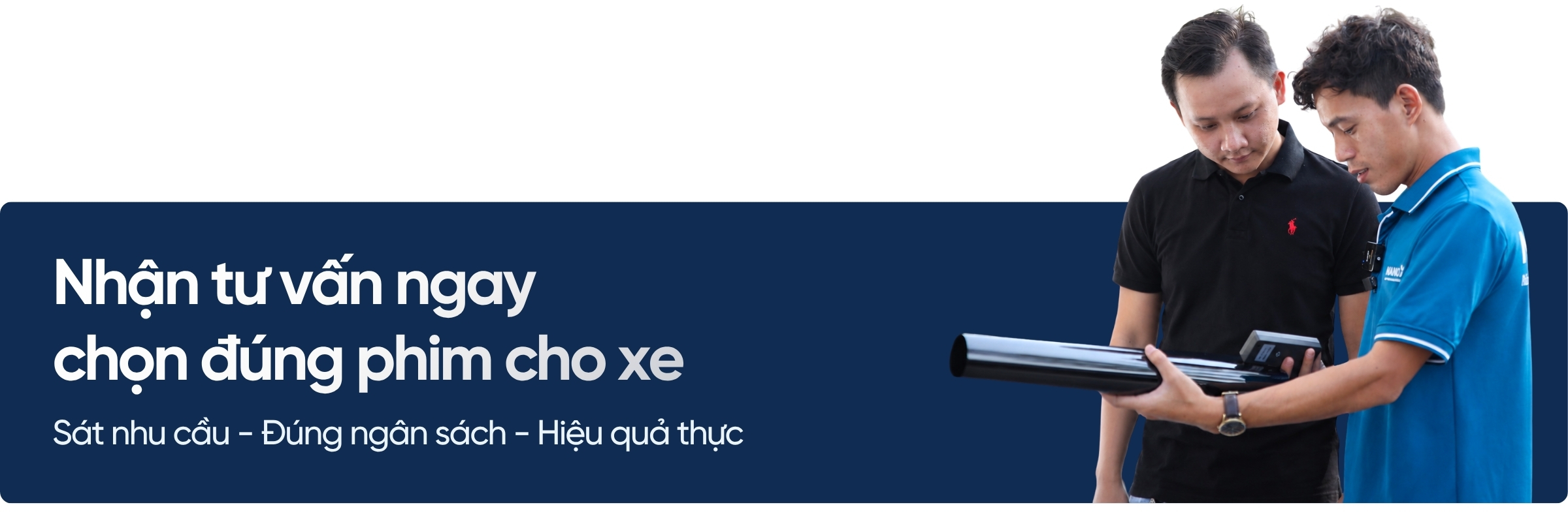 Tư vấn dán phim cách nhiệt ô tô NanoX