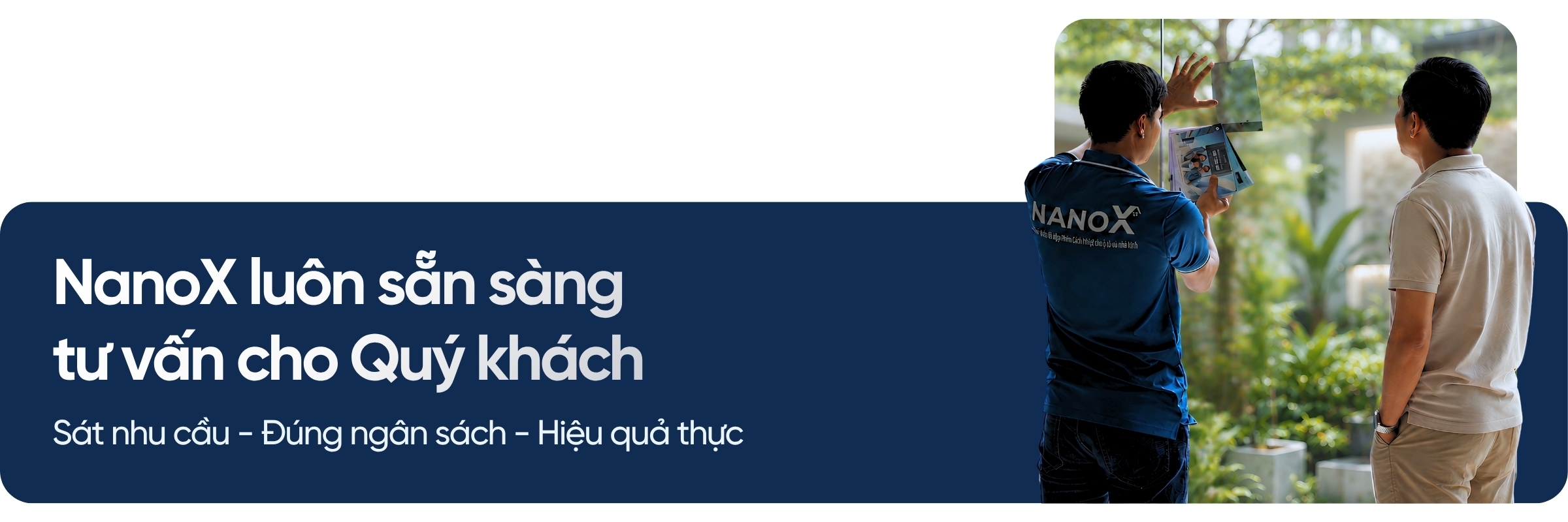NanoX tư vấn miễn phí phim cách nhiệt nhà kính