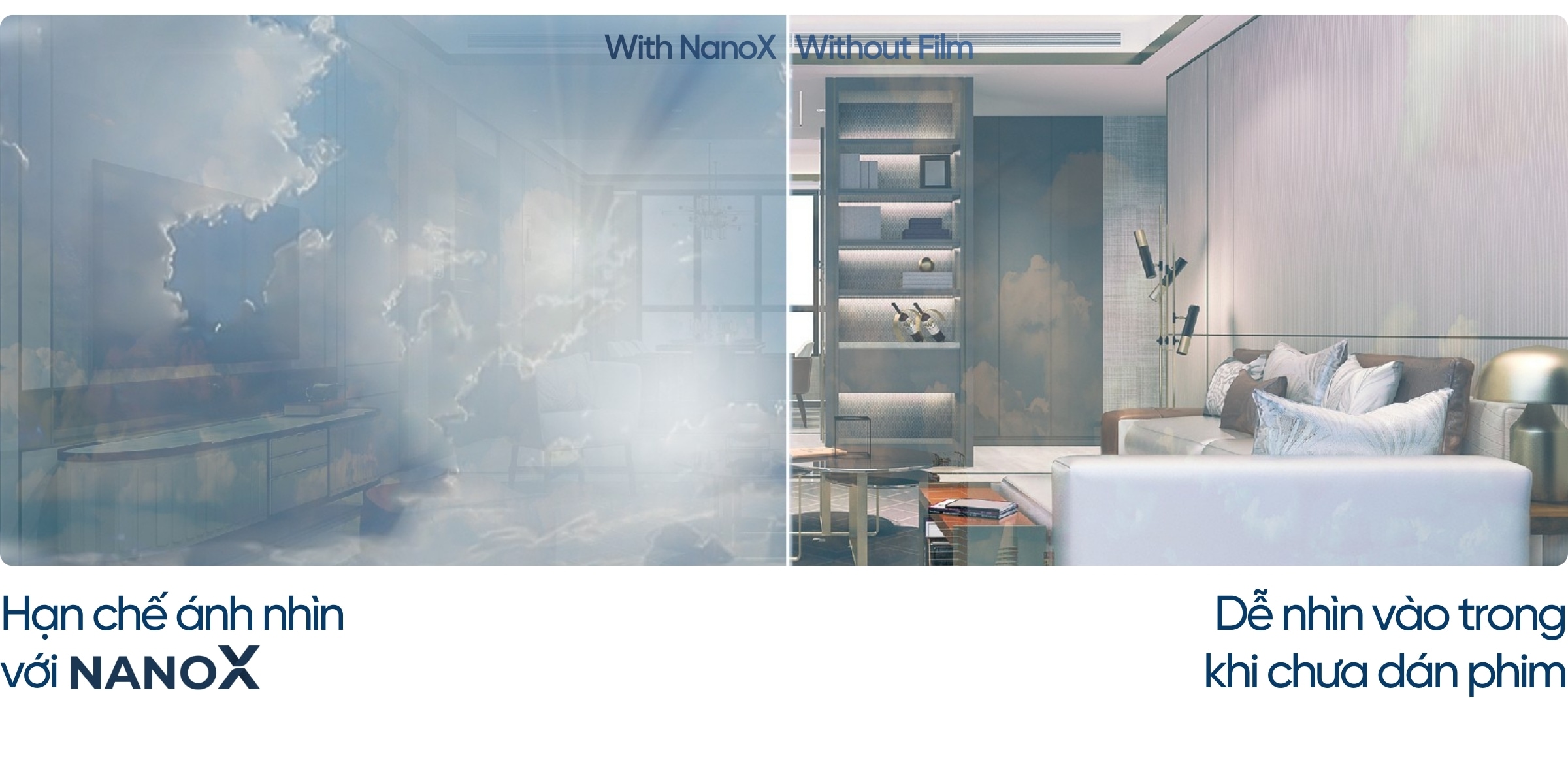 Phim cách nhiệt nhà kính NanoX giúp hạn chế nhìn trộm và đảm bảo riêng tư
