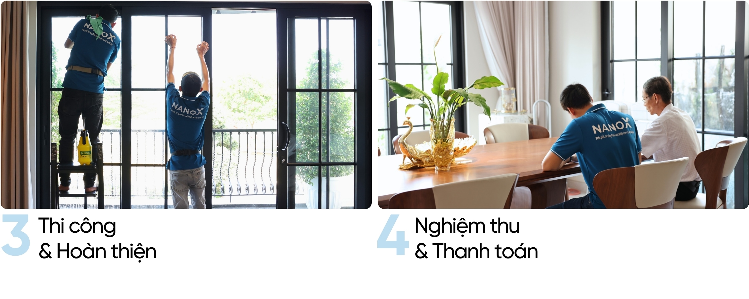 Quy trình tư vấn phim chống nóng nhanh chóng