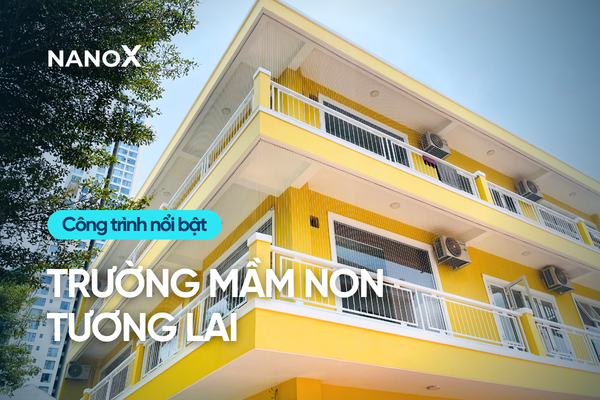 Dán phim cách nhiệt trường mầm non Tương Lai