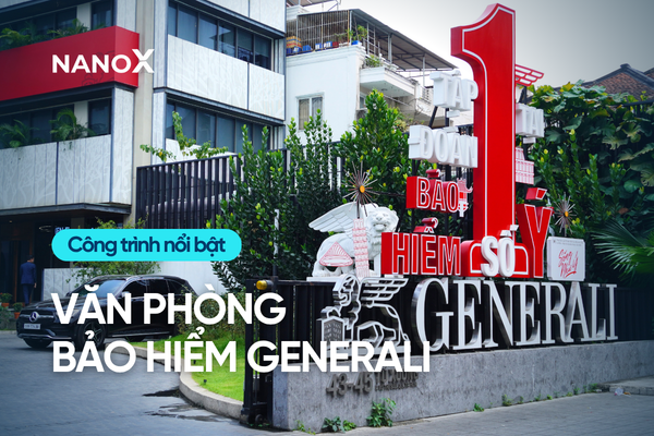 Dán phim cách nhiệt văn phòng công ty bảo hiểm Generali