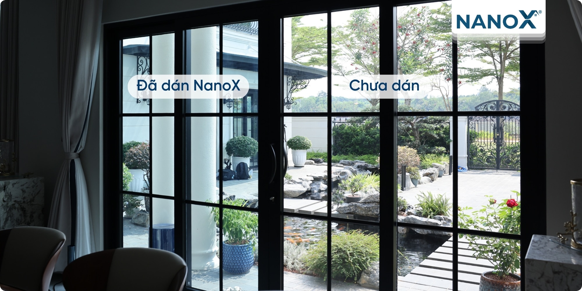 Dán phim cách nhiệt biệt thự khu đô thị SwanBay