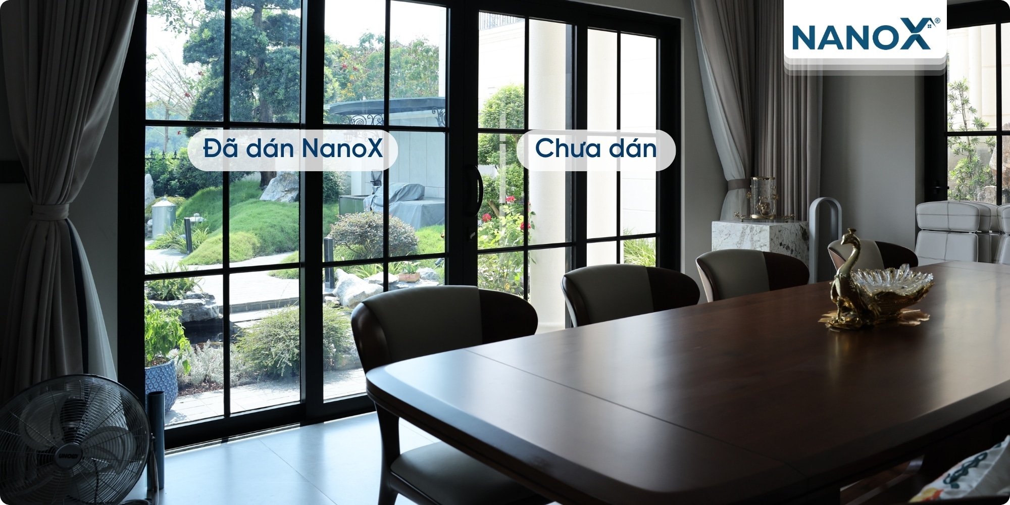 Dán phim cách nhiệt biệt thự khu đô thị SwanBay