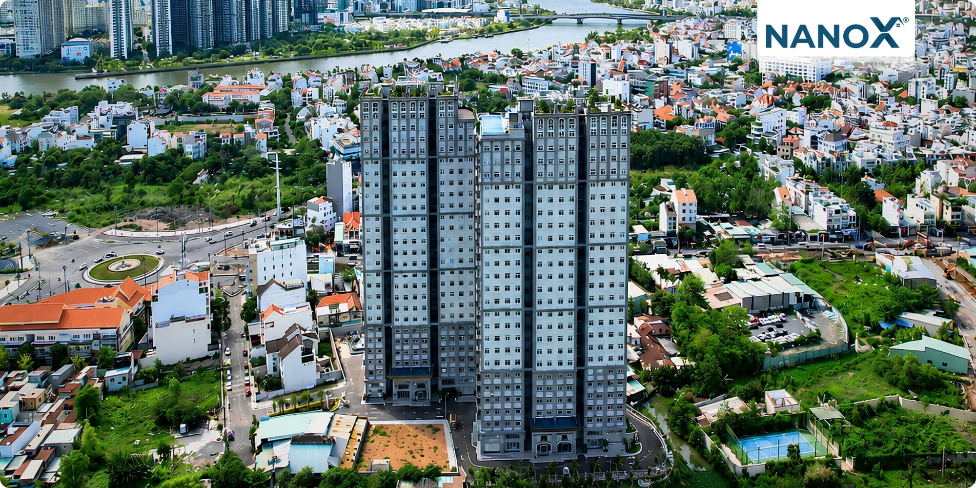 Căn hộ Paris Hoàng Kim 1 Dán phim cách nhiệt căn hộ Paris Hoàng Kim