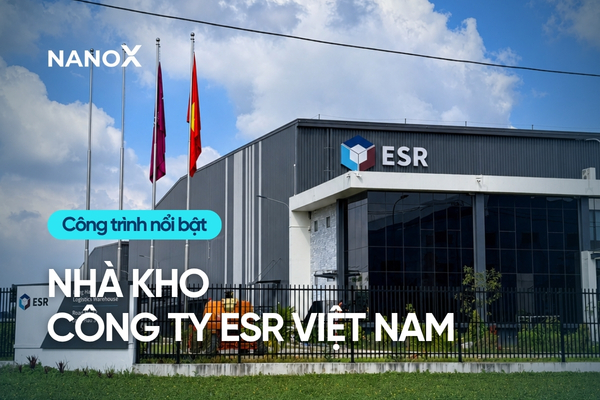 Dán phim cách nhiệt nhà kho công ty ESR Việt Nam